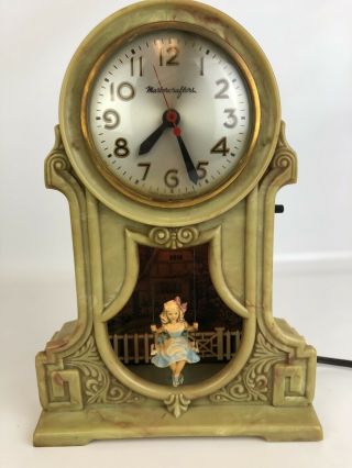 Mastercrafters 119 Swinging Girl Clock