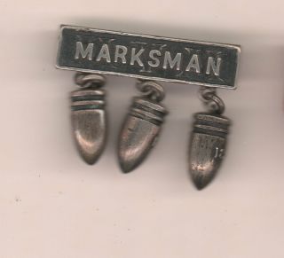 Massachusetts Volunteer Militia Medal Marksman Mvm 1893 1894 1895