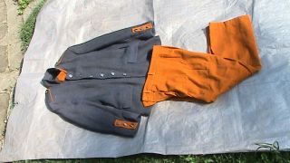 OLD AUSTRO - HUNGARIAN MILITARY UNIFORM with TROUSERS - RARE - BARGAIN 5