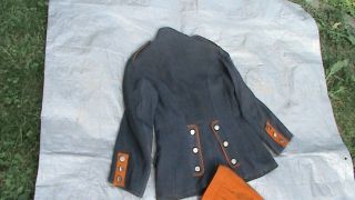 OLD AUSTRO - HUNGARIAN MILITARY UNIFORM with TROUSERS - RARE - BARGAIN 7