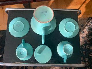 Margarete heymann loebenstein Grete Marks tea set hael bauhaus ceramic 1930 rare 5