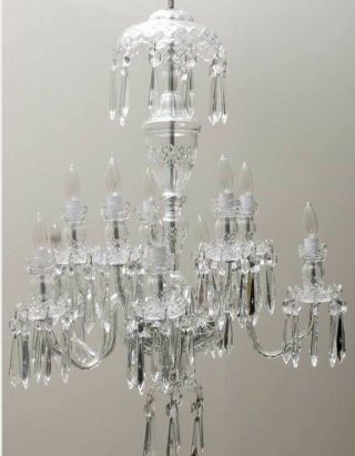 Waterford Crystal Chandelier Avoca ten - arm VINTAGE 1950’s 2