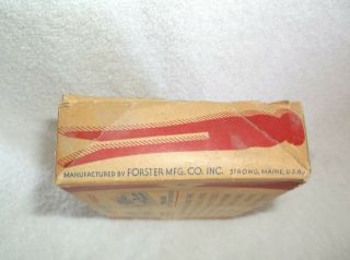 vtg IDEAL brand wooden Clothes Pins Old Stock w/Box Forster Mfg Strong Maine 7