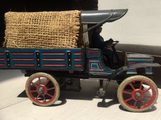 Tin Toys Germany,  Gunthermann,  Wind Up Truck,  Very Rare,  20s,  Very Well 10