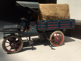 Tin Toys Germany,  Gunthermann,  Wind Up Truck,  Very Rare,  20s,  Very Well 11