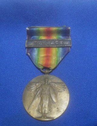 Ww1 Us Navy Aef Victory Medal With 