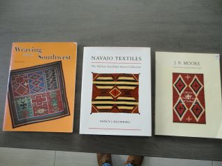 Three Navajo Rug/ Blanket Books