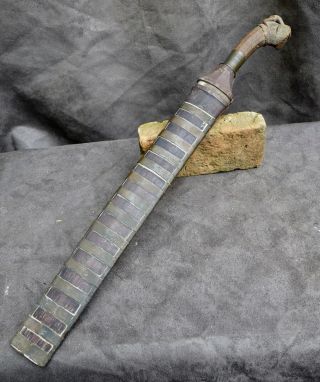 Antique And Quality Nias Sumatran Balato Sword,  No Mandau,  Indonesia