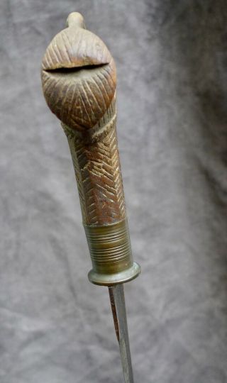 Antique and quality NIAS Sumatran Balato sword,  no mandau,  Indonesia 6