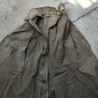 German WW 2 Wehrmacht / Wach - Mannschaft Rain Coat / Rain Poncho 3