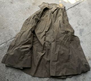 German WW 2 Wehrmacht / Wach - Mannschaft Rain Coat / Rain Poncho 4