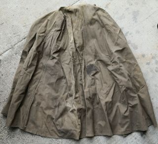 German WW 2 Wehrmacht / Wach - Mannschaft Rain Coat / Rain Poncho 5