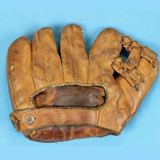 40s Vintage Baseball Glove │ Us Army Special Services Wwii Military Old Antique