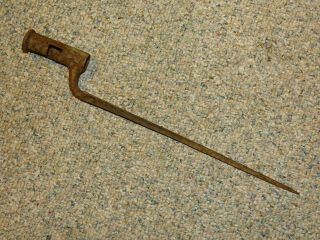 Early Flintlock Musket Socket Bayonet,  Brown Bess
