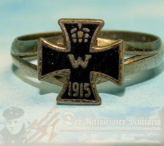 Patriotic Ring – Iron Cross - Germany