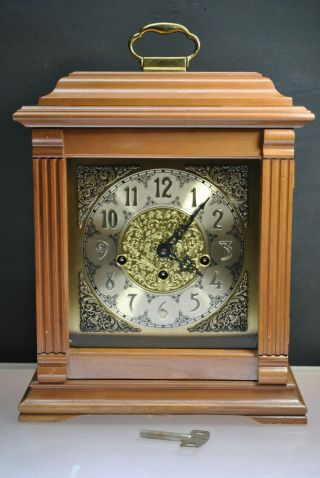 Vintage " Emperor " West Germany Westminster Chime Mantel Clock (great)
