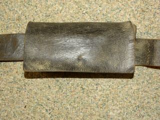 1825 Massachusetts Militia Belt,  Buckle Plate,  Cartridge Box,  Musket Bayonet Rig 3