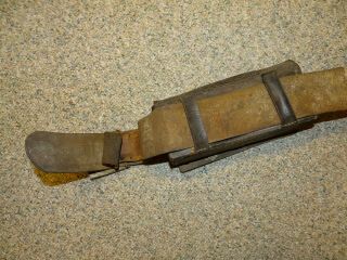1825 Massachusetts Militia Belt,  Buckle Plate,  Cartridge Box,  Musket Bayonet Rig 7