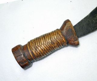 CONGOLESE SWORD - THROWING KNIFE Dagger - Currency - Former BELGIUM CONGO 3