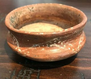 Authentic Pre Columbian Pottery Bowl.  Mexico C.  300 - 100 Bc
