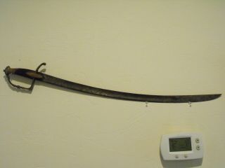 Circa 1815 French Antique Sword Bourbon Restoration Hanger Fleur De Lys