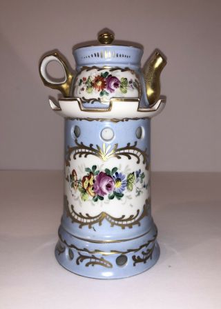 Antique Tea Pot Veilleuse Tisaniere