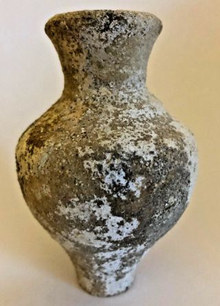 Ancient Oil Jug For Ceremonial Oils Rare Authentic Holy Land Artifact 