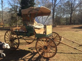 Amish Buggy,  Hydraulic Brakes