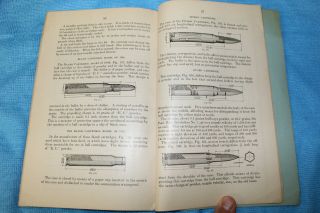 Scarce WW1 U.  S.  Army Rifle Caliber.  30,  Model 1917 Book,  1917 Printed 11
