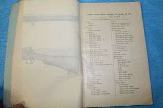 Scarce WW1 U.  S.  Army Rifle Caliber.  30,  Model 1917 Book,  1917 Printed 4