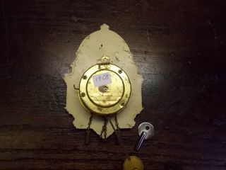 Lux Roosevelt U.  S.  Capitol Miniature Pendulette Clock Circa.  1930 5