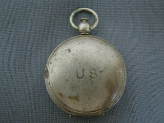 US Army Waltham pocket watch compass 2