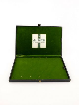 Rare Lecoultre Presentation Box For 5 Vintage Watches,  1950´s