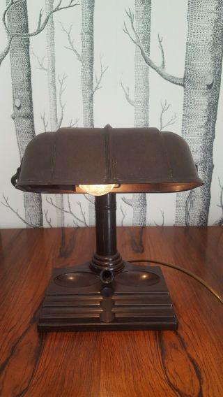1930s Art Deco Bakerlite Desk Lamp Fully