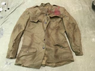 57z Wwi Us M1917 Wool Combat Field Tunic - Large