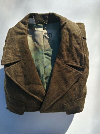 Us Army M - 1952 Ike Jacket Private Size 42l - Dated 1954