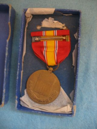 1950 ' s US Army Navy Marine National Defense Service Medal. 3