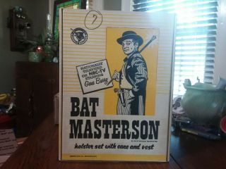Rare Boxed Bat Masterson Set By Carnell
