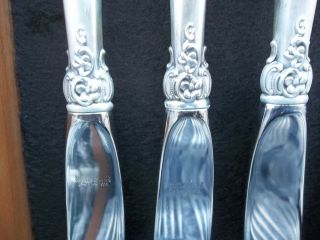 Wallace Grande Baroque Sterling Silver Flatware Set Service for 12: 90 Piece NIB 11