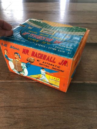 Rare Mickey Mantle Mr.  Baseball Jr.  Tin Litho Battery Op Toy 2