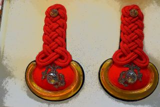 1902 Shoulder Boards Matching Pair By Horstman