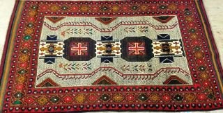 Aniq Cr1830 Persian Caucasian Turkman Tribal Hand - Knotted Fine Wool Rug 4 