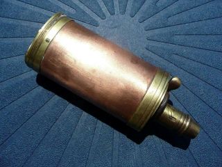 3 - Way Powder Flask Made By James Dixon & Sons From Sheffield England