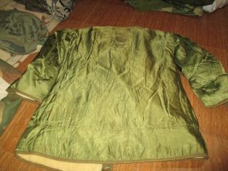 VTG M51 US ARMY M1951 FISH TAIL LINER PARKA SIZE SMALL,  Very Good 7
