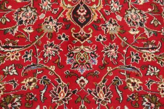 Persian Floral Rug Hand - Knotted Oriental Traditional Carpet 10 x 13 10