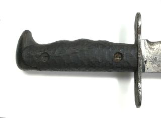 WWI US Army M - 1917 BOLO PLUMB Knife Scabbard AK Co 1918 10