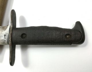 WWI US Army M - 1917 BOLO PLUMB Knife Scabbard AK Co 1918 11