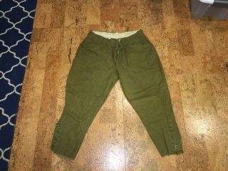 Ww1 Ww2 Us Military Uniform Pants Slacks