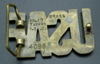 Vintage USAF Brass Belt Buckle Air Force 2
