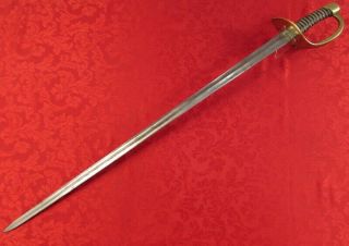 FRENCH NAPOLEONIC AN XI HEAVY CAVALRY CUIRASSIER SWORD 3